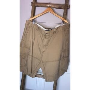 Men's polo cargo khaki shorts size 42